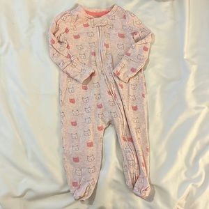 Baby Gap Pink Footie Pajamas